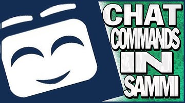 Stream Elements Style Chat Commands in SAMMI