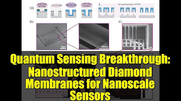 Quantum Sensing Breakthrough: Nanostructured Diamond Membranes for Nanoscale Sensors