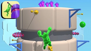Blob Up! 3D ​- All Levels Gameplay Android,ios (Levels 1-4)