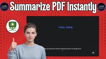 How To Summarize a PDF Document in Google Gemini AI - Full Guide