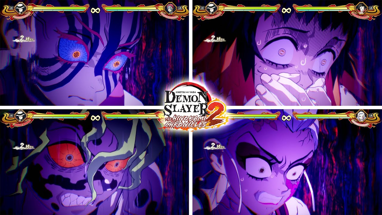 Demon Slayer: The Hinokami Chronicles 2 - All Demons React to Muzan Kibutsuji Ultimate