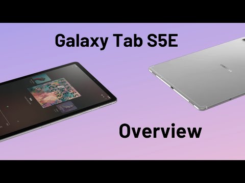 Galaxy Tab S5E - Samsung's Thinnest and Lightest Tablet Yet