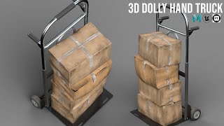Modeling a Dolly in Autodesk Maya & Substance Painter