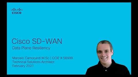 Cisco SD-WAN Data Plane Resilience