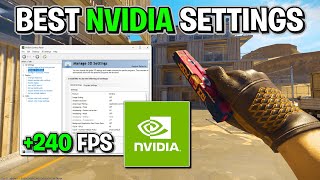Best Nvidia Settings for CS2 (FPS Boost & Low Latency)