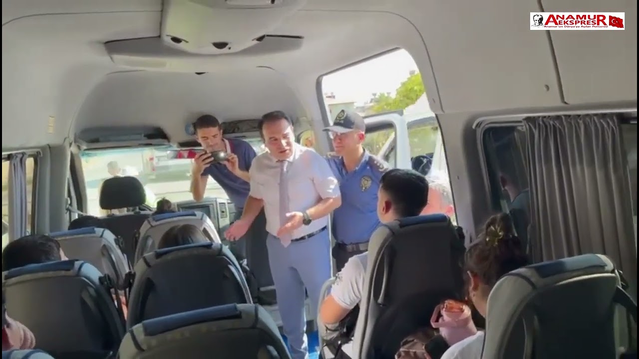 Kaymakam Duru’dan Öğrencilere Emniyet Kemeri Uyarısı