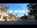 Driving Downtown San Antonio 4K - River Walk