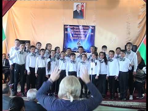 Gədəbəy rayonu Slavyanka kənd musiqi məktəbinin Hesabat konserti ( 1 )
