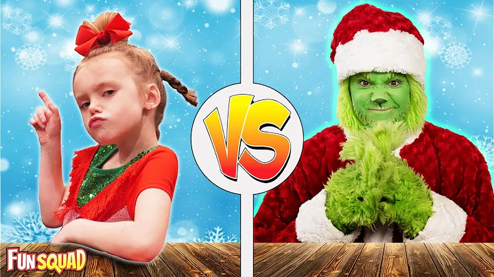 Girl vs Grinch! Who Will Win To Save Christmas? Fu...
