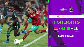 Morocco 🆚 Nigeria TotalEnergies Women's Africa Cup of Nations 2022 - Semi Final