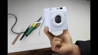 DIY MINI Functional Washing Machine（Exceptional Cleaning Power!!!）미니어쳐 세탁기  - Mars Project Team