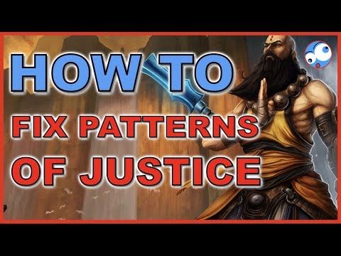 How to fix Patterns of Justice (Diablo 3 PTR 2.6.7 Season 19 Build Guide)