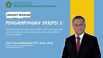 Insight Session : Demo Penggunaan Aplikasi SQalytics untuk Pengolahan & Interpretasi Data Penelitian