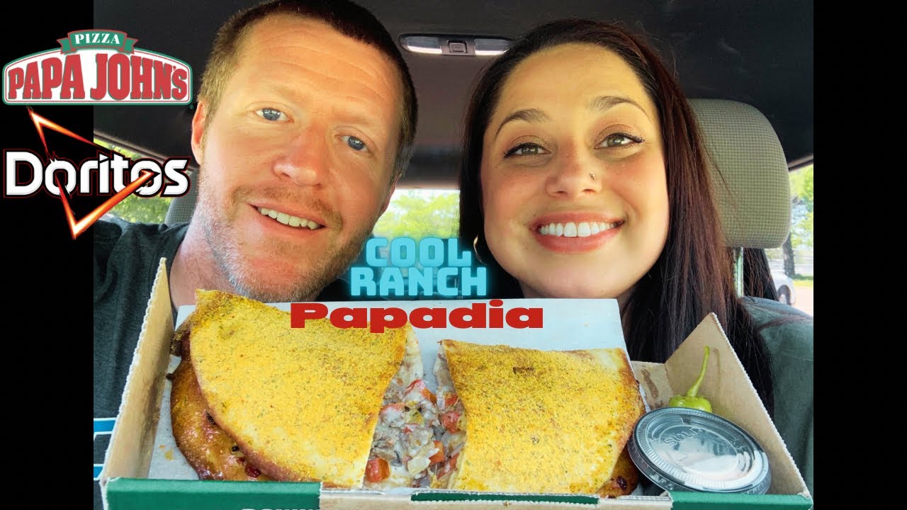 What Does Papa Johns' Doritos Cool Ranch Papadias Taste Like?