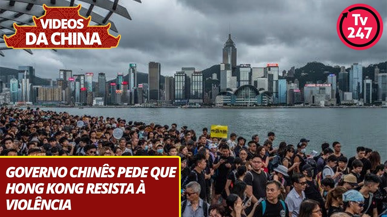 dilma rousseff formação Governo chinês pede que Hong Kong resista à violência