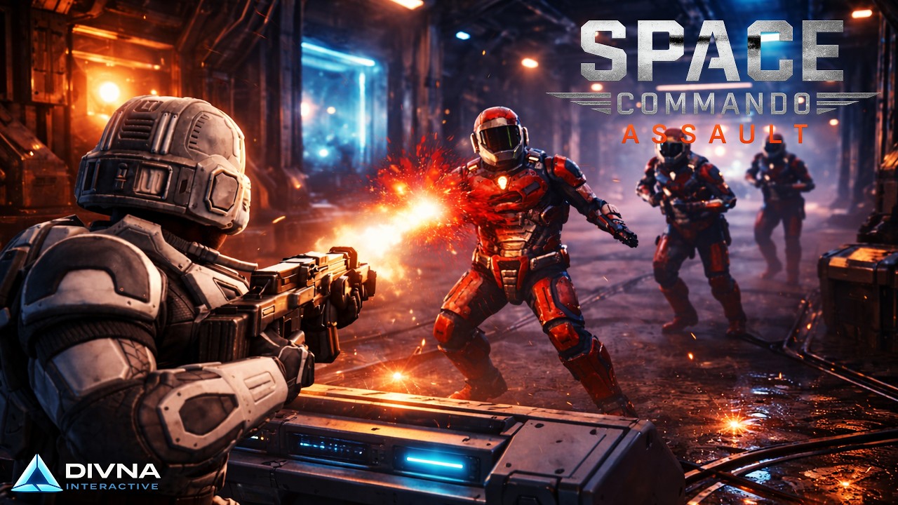 Space Commando Assault - A New Extended Look at Gameplay