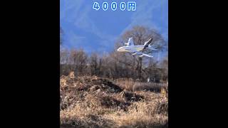 ラジコン旅客機の金額による着陸の違い #ラジコン飛行機