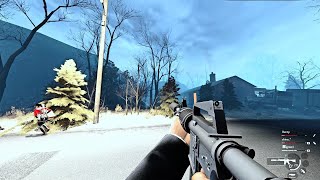 Left 4 Dead 2 Expert Gameplay M4A1 Silenced but in M4 Burst Firing Mode Style