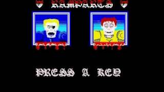 Ramparts Title Music ZX Spectrum