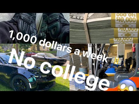 My Life Forklift Driver How I Make 1,000 A Week No College Part 1