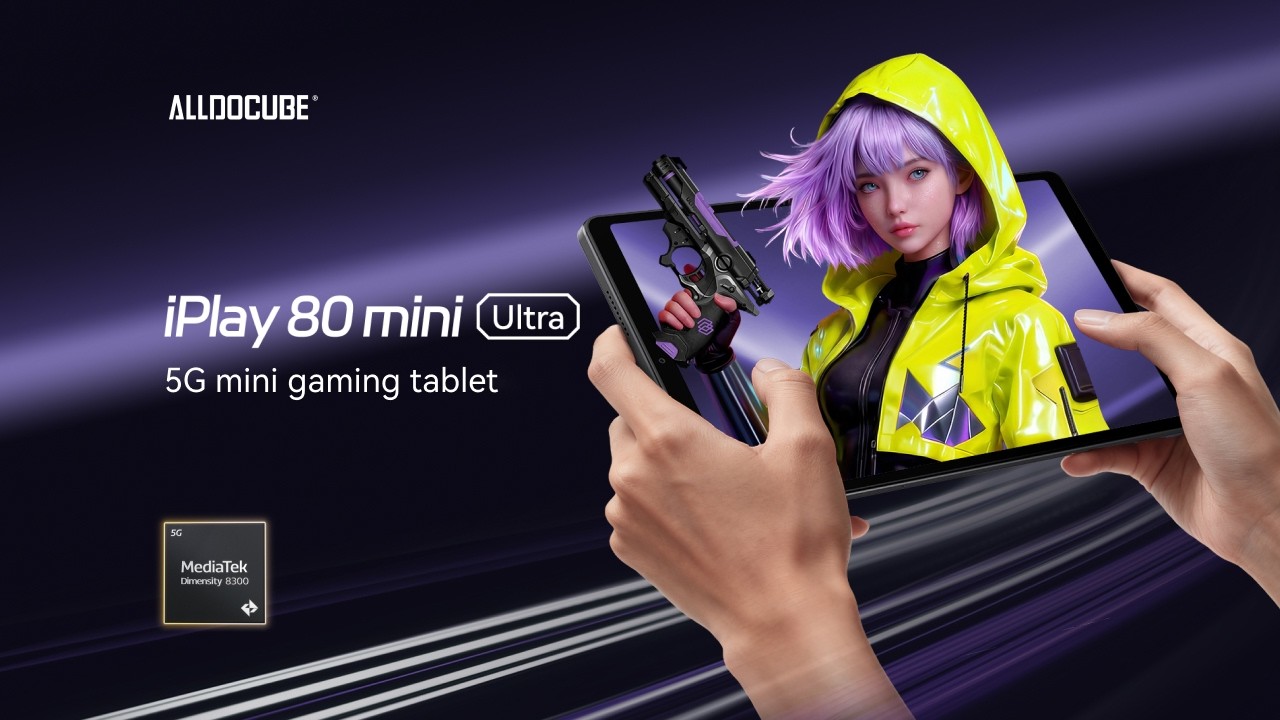 ALLDOCUBE Launches iPlay 80 mini Ultra: The First 5G Mini Gaming