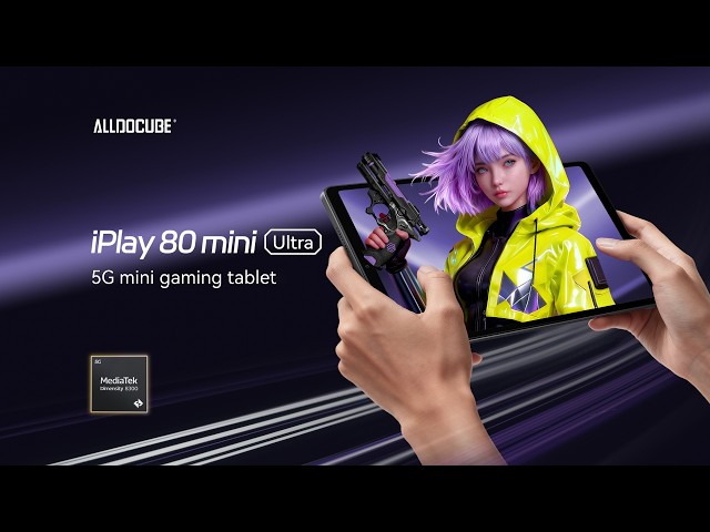 ALLDOCUBE iPlay 80 mini Ultra - 5G Mini Gaming Tablet - YouTube