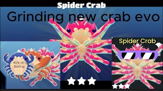 Unlocking (true) Crab evo line in Stabfish2.io