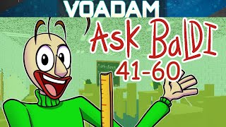 Ask Baldi Parts 4160! (Baldi's Basics Comic Dub Compilation) With Playtime, Arts & Crafts, & more!