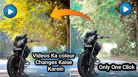 How To Change Videos Background Colour । Videos Ka colour kaise Badle । Only One Click Colour Change