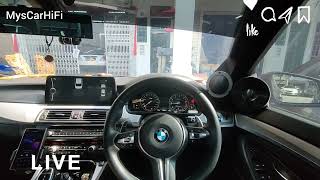 BMW F10 5series -  sinfoni / helix ultra dsp / dynaudio / scanspeak ellipticor / Rockford fosgate