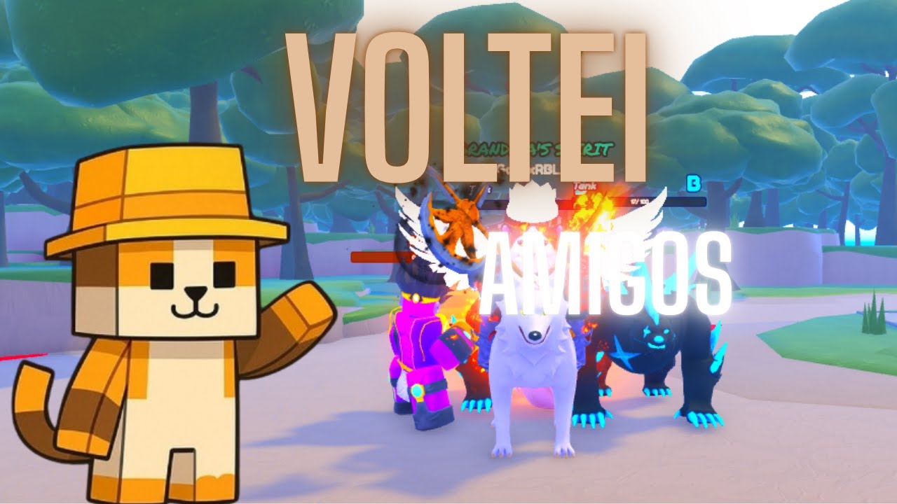 EU VOLTEI!!! MAIS FORTE AINDA