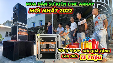 Bàn giao dàn âm thanh sự kiện tại Hải Dương - KHUYẾN MÃI KHỦNG| Loa Array Star Sound