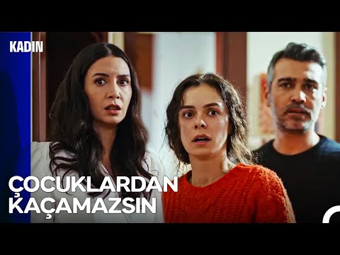 Doruk Ve Nisan Annelerini Kavga Ederken Gördü Kadın