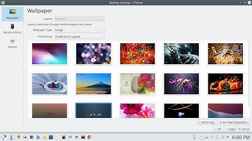 Set Wallpaper Slideshow in KDE Linux Desktop – Change Every Hour!