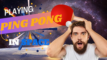 Liquid Ping Pong in Space| RED 4K