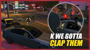 Curtis Claps Cops After Intense Vault Chase | Nopixel GTA RP