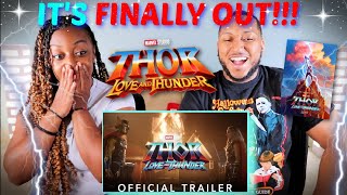 Marvel Studios&#39; &quot;Thor: Love and Thunder&quot; Official Trailer REACTION!!!