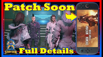 Daemon X Machina Titanic Scion Patch incoming for all Platforms!