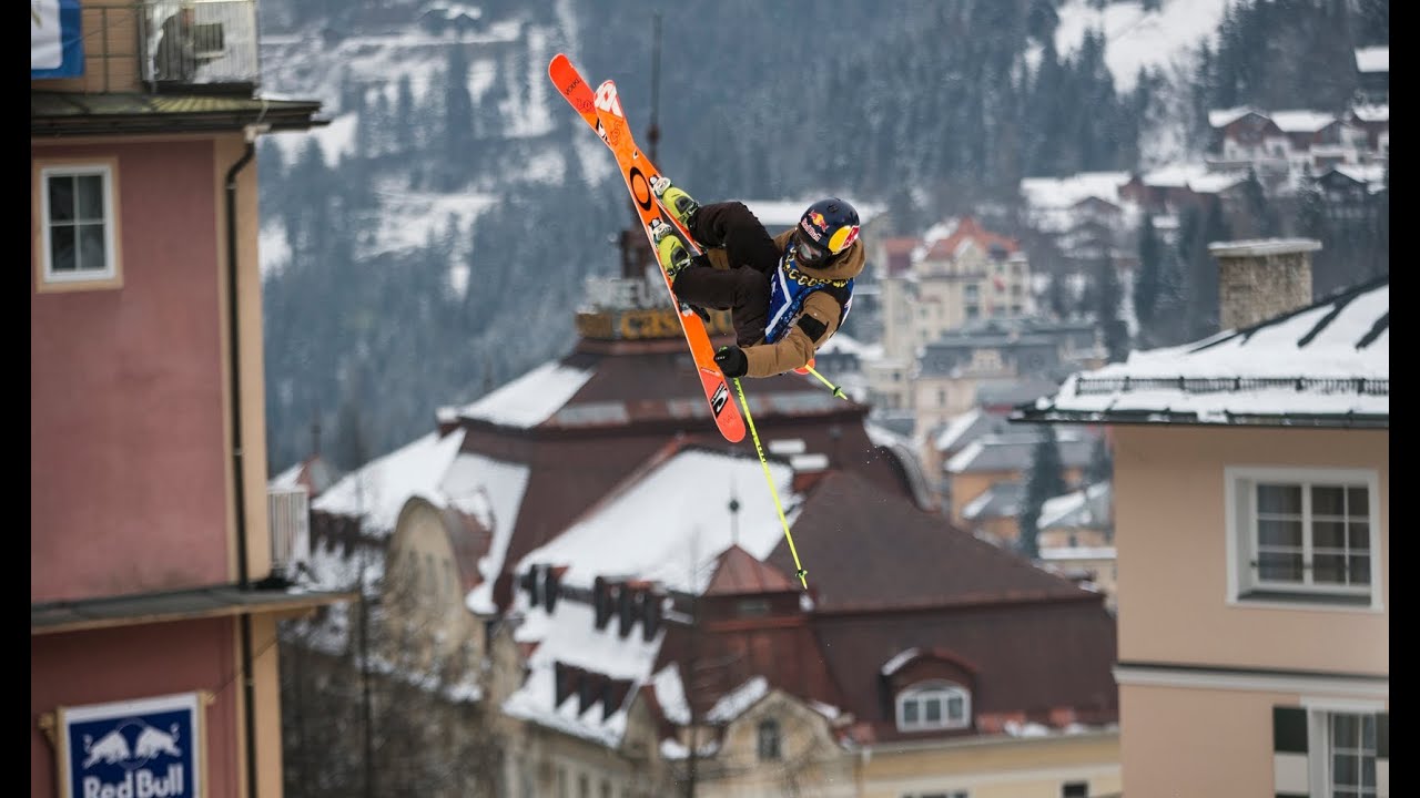 Inner City Slopestyle Ski Contest Red Bull Playstreets 2013 YouTube