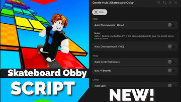 🛹(W23) Skateboard Obby Script!📜 | 🤑Infinite Money!, Auto checkpoints, Auto rewards, Auto rest.