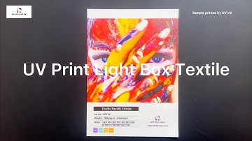 UV Print Light Box Textile