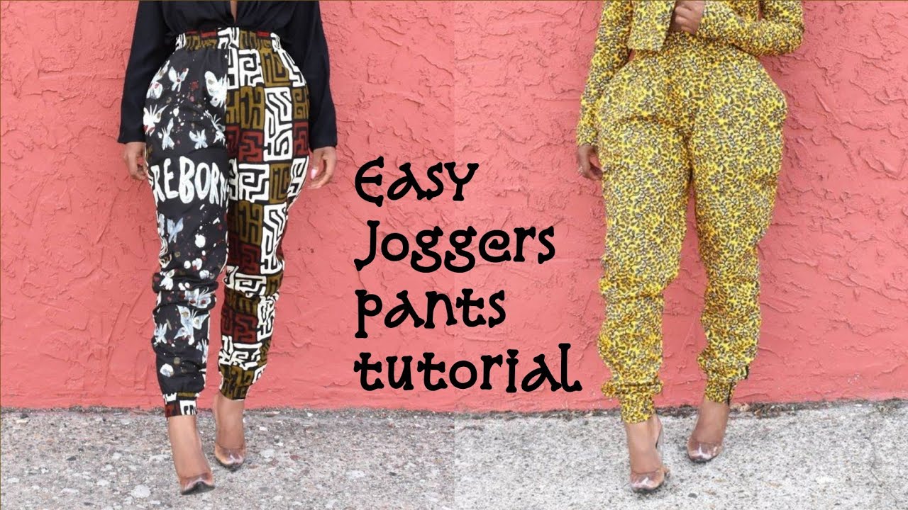 Download Easy Joggers pants/trousers tutorial