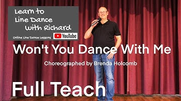 ABSOLUTE BEGINNER LINE DANCE LESSON 60 - Won