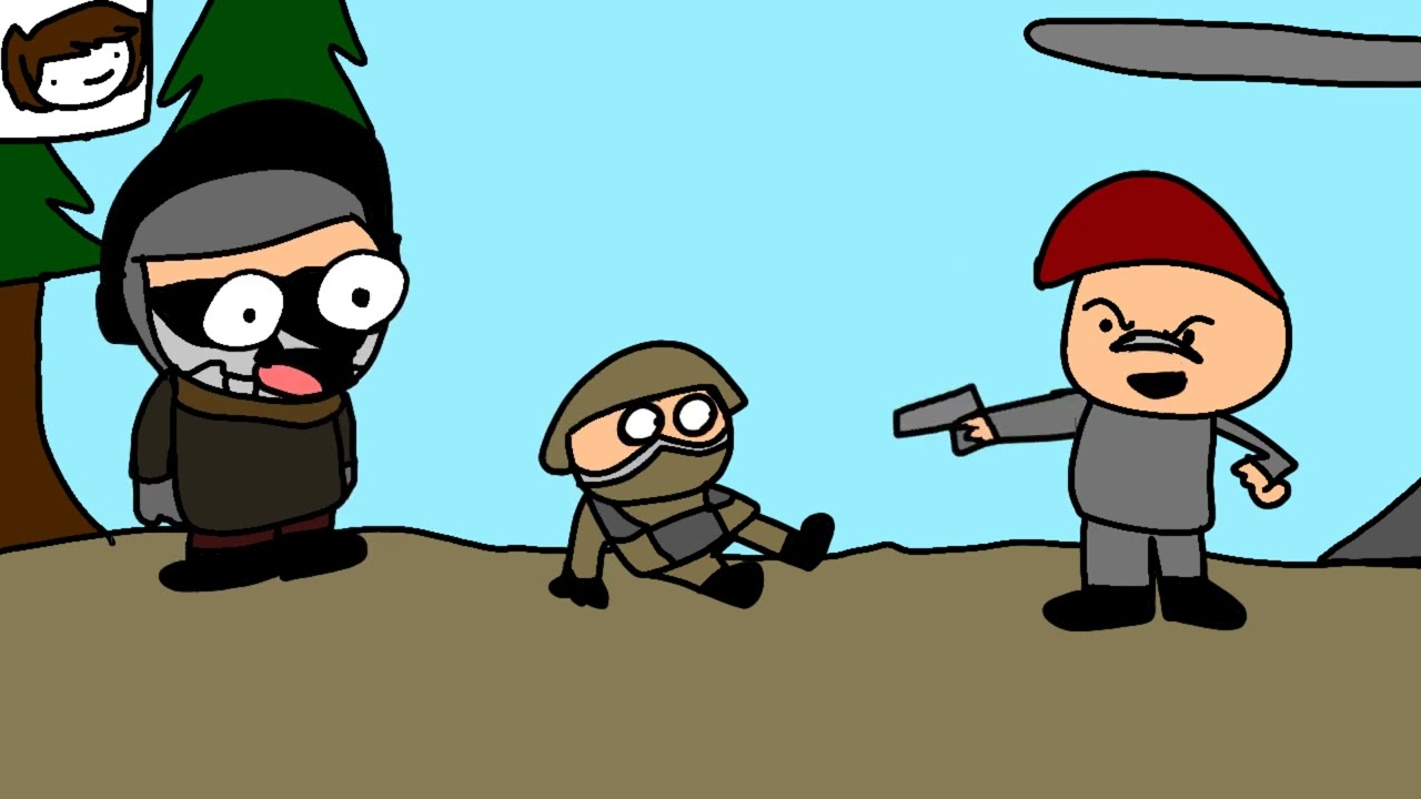 COD Modern Warfare 2 Roach and Ghost death scene but animated