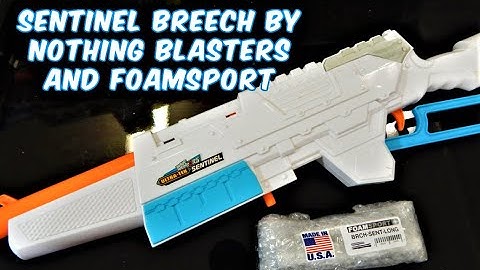 Buzz Bee Sentinel Breech by Nothing Blasters and FoamSport