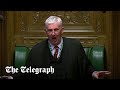 &#39;Shameful&#39;: Sir Lindsay Hoyle heckled for breaking precedent with Gaza amendments
