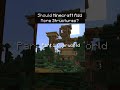 Should More Structures be Added to Minecraft #minecraft #modsminecraft