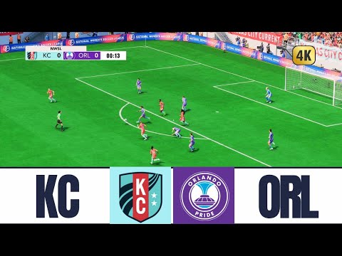 FC 25 - KC Current vs. Orlando Pride - Aug 16, 2025 - NWSL - PS5 Gameplay [4K]