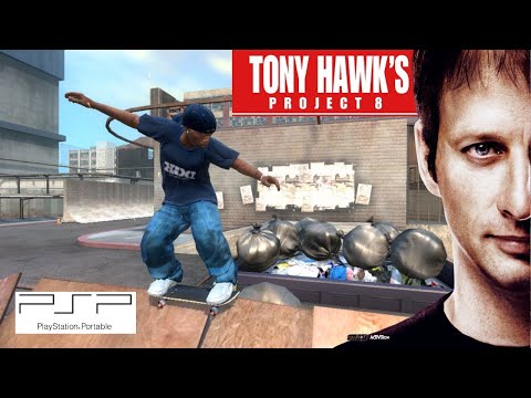 Tony Hawk’s Project 8: Full Game SICK! (PSP Gameplay)