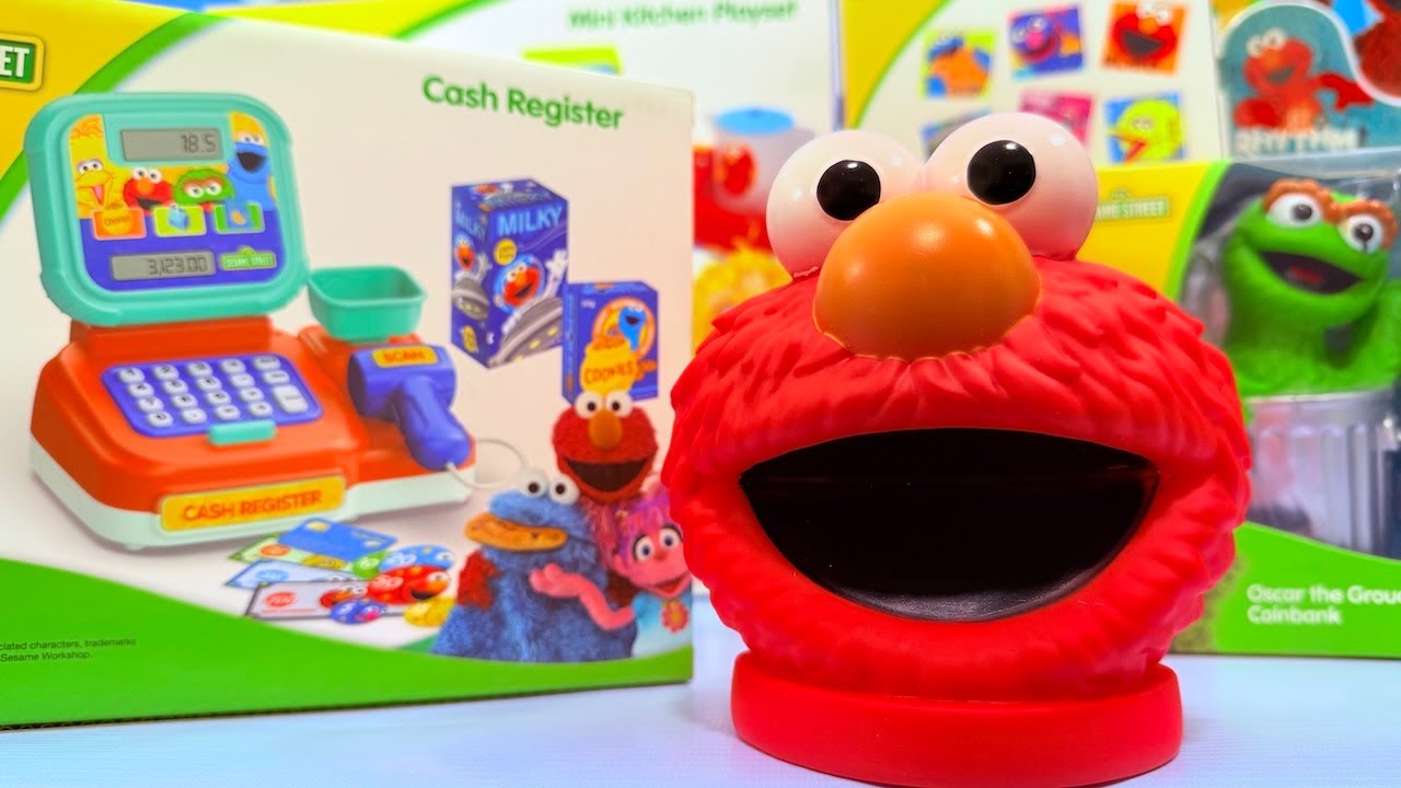 24 Minutes Sesame Street Toys Collection Unboxing